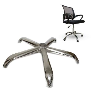 Imagem de Base Estrela para Cadeira de Escritorio Ajustavel Trabalho Empresa Estudos Casa Home Office Quarto