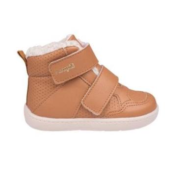Imagem de Bota Infantil Meninas Pampili Sophie Marrom Caramelo - 7680-Feminino