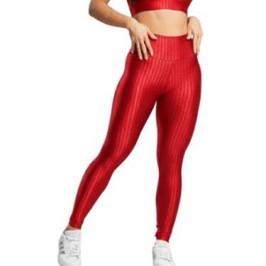 Imagem de Calça Legging New Zig 3D Vekyo Cós Alto Roupa Para Academia Treino Fitness Moda Feminin...