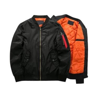 Imagem de Jaqueta Bomber Masculina plus Size 2024 Casual Tamanhos Grandes Mascul