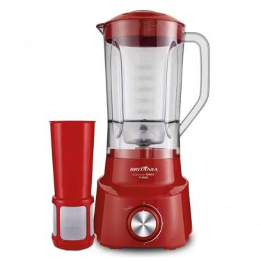 Imagem de Liquidificador Britânia Ultra Turbo 1050W 2,6L com Filtro 4 Velocidades 220V
