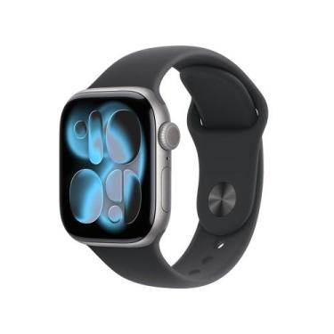 Imagem de Apple Watch Series 11 GPS + Cellular, Caixa Cinza-espacial de Alumínio