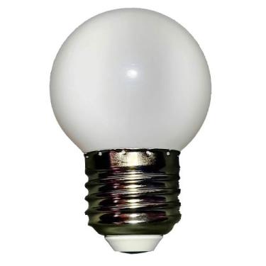 Imagem de kit 10 Lâmpadas Led Mini Bulbo Bolinha E27 1w Coloridas 110V 220V - Em