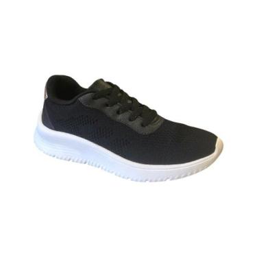 Imagem de Tênis Feminino Beira Rio Gáspea Knit Preto 4332.110 Tamanho:33Cor:Pret