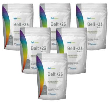Imagem de 6x Belt +23 Caps Max Pacote-Multivitamínico-90 caps. - Belt Nutrition