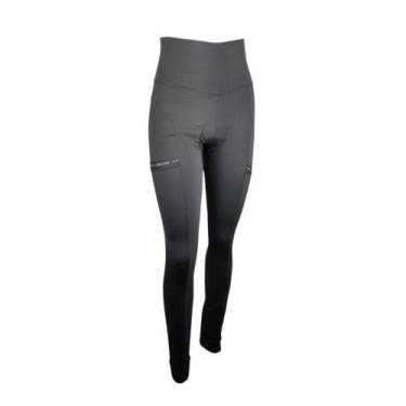 Imagem de Calça Ciclismo Bike Feminina Be Fast Eco Gel Comfort Com Bolso, Preto,