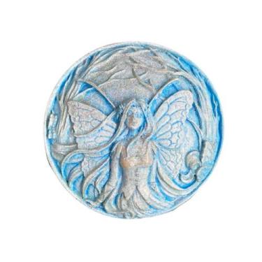 Imagem de Porta Joias Fada Azul 9 cm em Resina - Lua Mística - 100% Original - L
