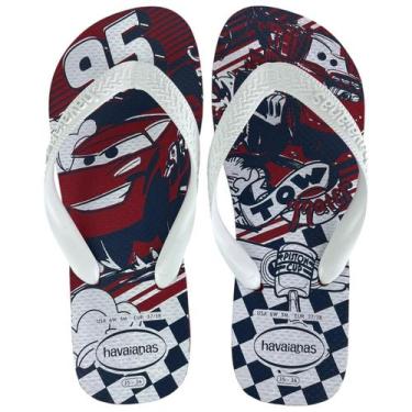 Imagem de Chinelo Havaianas Kids Disney Carros Original Cor:VERMELHOTAMANHO:27/2