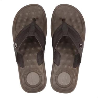 Imagem de Chinelo Infantil Masculino Cartago 11858, Marrom, Marrom, 30
