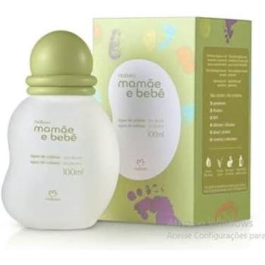 Imagem de Natura Água de Colônia Mamãe Bebê 100ml Hipoalergênica Original Suave