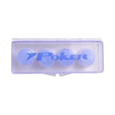 Imagem de Protetor de Ouvido de Silicone Soft Poker Ref. 13054, UNICO, Azul