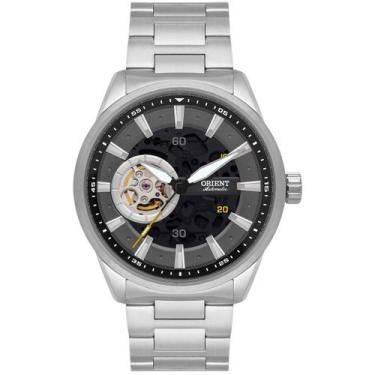 Imagem de Relógio Orient Masculino Ref: Nh7ss003 G1sx Automático Prateado
