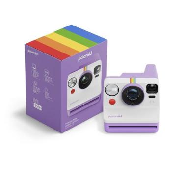 Imagem de Câmera Polaroid Now 3rd Purple com flash e temporizador embutidos