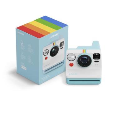 Imagem de Câmera Polaroid Now 3rd ARTIC BLUE com flash e temporizador embutidos