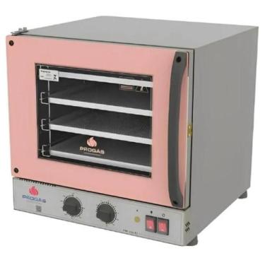 Imagem de Forno Turbo Eletrico Fast Oven PRP-004 G2 Rosa 127v Progás, 110V