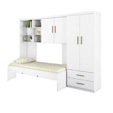 Imagem de Quarto Chiara Branco Brilho - Phoenix - PHOENIX BABY