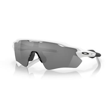 Imagem de Óculos de Sol Oakley Polarizado Radar Ev Path 0OO9208 920894 Tam 38 / Branco - Lentes Prizm Black Polarized