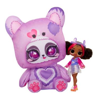 Imagem de Boneca L.O.L Tweens Costume Surprise Hoops Cutie com Fantasia de Panda Inflável Roxa