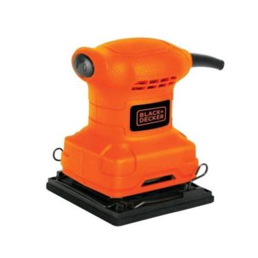 Imagem de Lixadeira Orbital BS200-BR 200W com Base Plana e Design Ergonômico 127V Preta Black + Decker 200W