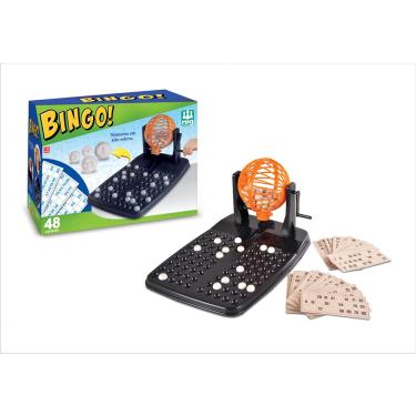 Imagem de Bingo Jogo De Mesa Com Cartelas Brinquedos Infantil