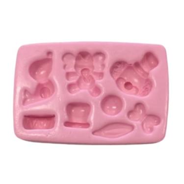 Imagem de Confeitaria dos moldes, F509 MOLDE DE SILICONE CIRCO CONFEITARIA ARTESANATO