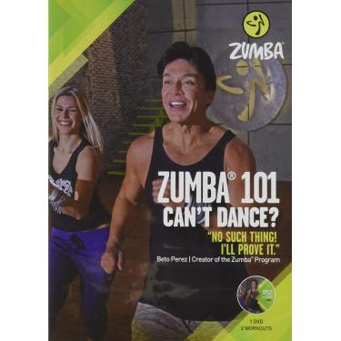 Imagem de Zumba DVD 101 Dance Fitness para iniciantes, treino de dança para iniciantes, 13 x 13 x 19 cm, 11 kg