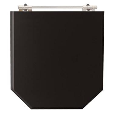 Imagem de Tampa de Vaso Poliester Atrium Preto para Bacia Incepa 6lpf