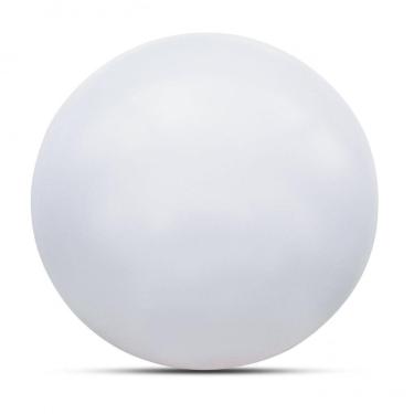 Imagem de Plafon Redondo de Sobrepor Smart Led em Acrílico 27cm 10W 3000k 220V Bronzearte 6400K Luz Branca