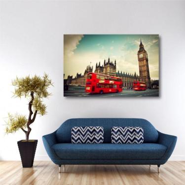 Imagem de Quadro decorativo London - Vintage Paisagem - 