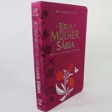 Imagem de Bíblia De Estudo Da Mulher Sábia Tulipa Lt Gigan Harpa Pink