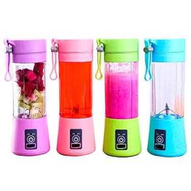 Imagem de Mini Liquidificador Portátil Shake Juicce Cup USB C/ 6 Lâminas