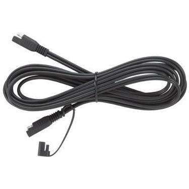 Imagem de BatteryMINDer Cabo de extensão CC – calibre 16 resistente – Cabo de zíper preto – Conectores de bala SAE automotivos – Ideal para produtos batteryminder – 3,5 m