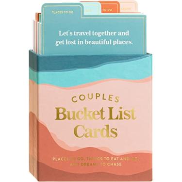 Imagem de Conjunto de caixas de cartões Eccolo para casais – lugares para ir, coisas para comer e fazer, e sonhos para perseguir, 60 ideias exclusivas de encontros e aventuras para casais vivenciarem juntos (4,5-x-7-x-3,8 cm)