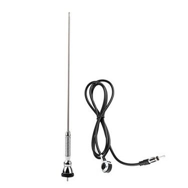 Imagem de Antenas automotivas, antena aérea universal de 47 cm, rádio AM/FM, antena aérea giratória de 180° FM AM para rádio barco, carro, ATV, UTV