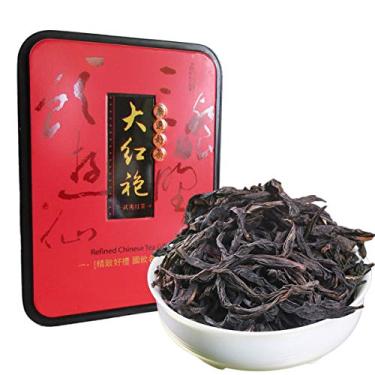 Imagem de Chá Da Hong Pao 100g Top Chá Oolong Chá Preto Orgânico Bebida Saudável Folha Solta