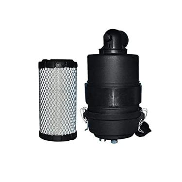 Imagem de TOTMOX Limpador de ar, filtro primário, filtros de óleo, conjunto de filtros de ar de gerador, carcaças de limpador de ar de motor de substituição automotiva, G042545, P822686 compatível com John Deere