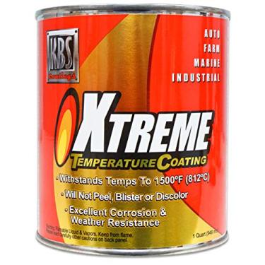 Imagem de KBS Coatings Revestimento de temperatura Xtreme em aço inoxidável 65423-1 litro