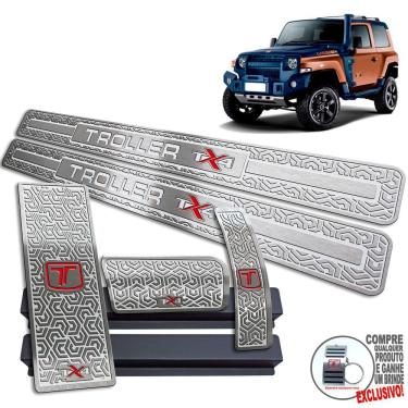 Imagem de Descanso Pedaleira Soleira Baixo Relevo TX4 2020 2021 2022