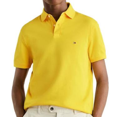Imagem de Camisa Polo Tommy Hilfiger Regular Amarela
