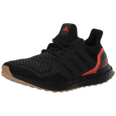 Imagem de adidas Ultraboost 1.0 Tênis masculino, Preto/Preto/Vermelho Solar., 38