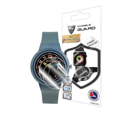 Imagem de IPG Protetor de tela de hidrogel para relógio analógico Edillas Kids (2 unidades) Película transparente HD invisível antiarranhões - suave/autorcura/bolha para crianças