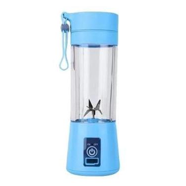 Imagem de Mini Liquidificador Portátil Usb 6 Laminas Recarregável - Ello
