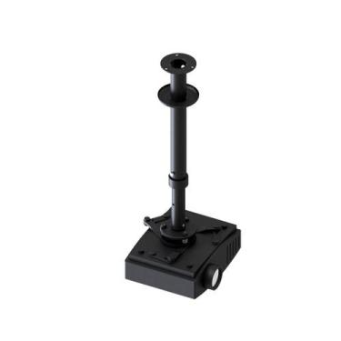Imagem de Suporte Projetor De Teto - Telescópico - Preto - AVATRON