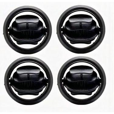 Imagem de Kit Difusor Saida De Ar Central e Lateral com Suporte Celta Prisma Pre