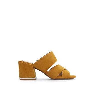 Imagem de Kenneth Cole New York Sandália de Salto Feminina, Amarelo, 5.5