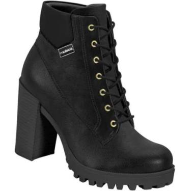 Imagem de Coturno Moleca 5325.119 Feminino, Preto, 37