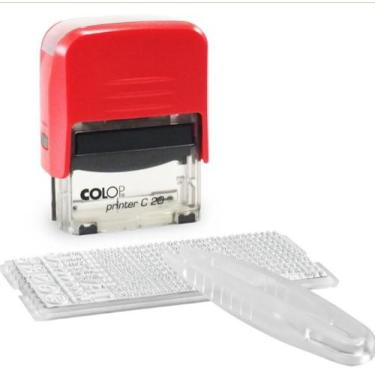 Imagem de Carimbo Printer 20 Compacto para montar, tamanho 38x14mm - Colop