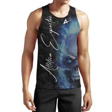 Imagem de Regata Atlética Esportes Skull Flames, Não se aplica, G
