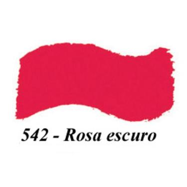 Imagem de Tinta Acrílica Brilhante Acrilex 37ml, 542 - ROSA ESCURO