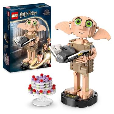 Imagem de LEGO Harry Potter Dobby o Elfo doméstico, figura artística de personagem colecionável, presente de Páscoa para meninas, crianças, fãs adolescentes de 8 anos, brinquedo e decoração para o quarto 76421